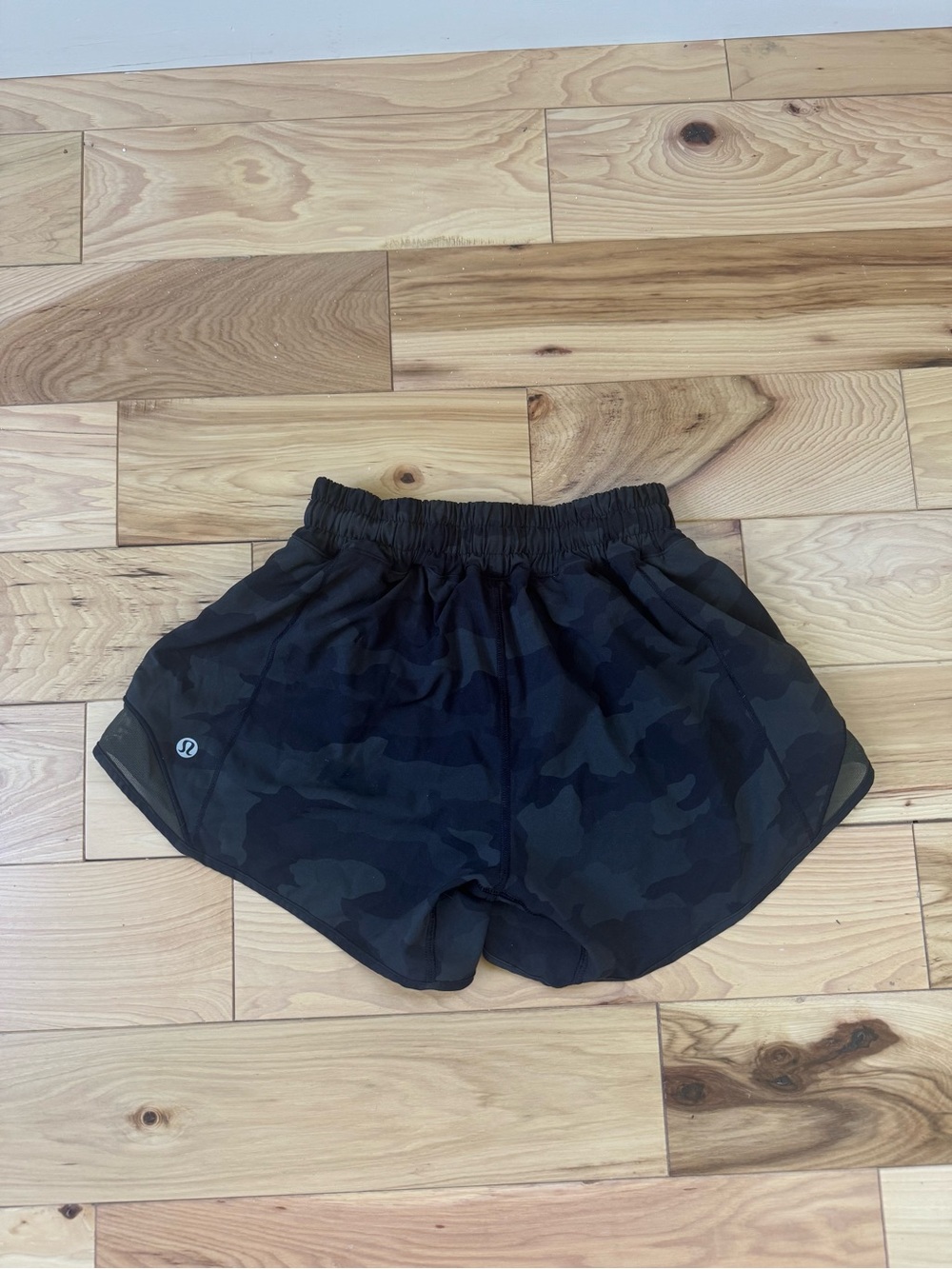 lululemon athletica Green Camo Athletic Shorts